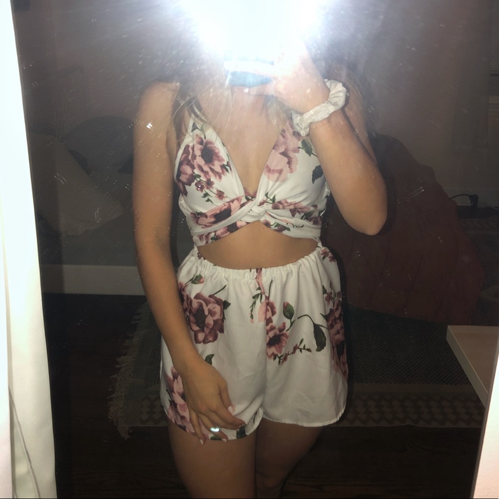 Floral Romper - Small